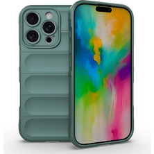 Cavora Iphone 16 Pro Kılıf Esnek Tpu Oyuklu Arka Yüzey Tasarımlı Etnik Silikon Kapak