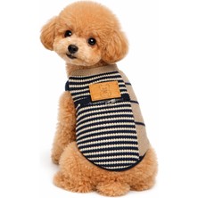 Triko Açık Kahve Köpek Üstü