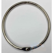 MiraLive Kilitli Yuvarlak Halka, 5cm - 100 Adet