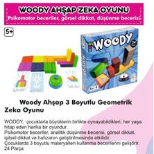 Woody Ahşap 3 Boyutlu Geometrik Zeka Oyunu