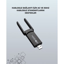 USB 3.0 Wireless Adaptör – 2.4ghz & 5ghz Destekli