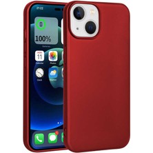 iPhone 14 Uyumlu Stsr Premier Silikon Kapak-Kırmızı
