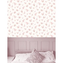 Golden DUVAR KAĞIDI - BORDÜR Bahar Serisi Çiçek Desen Soft Renkler Dekoratif Nonwoven 5.2m² Duvar Kağıdı