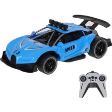 Hak-İş Oyuncak Mavi Şarjlı Duman Atan 2.4g Kumandalı Yarış Arabası – Racing Model
