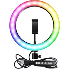 Rgb LED MJ36 Aliminyum Ring 14 Inç LED Işık
