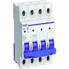 Chint 179752 63A 4 Kutup C Tipi 6ka Otomatik Sigorta
