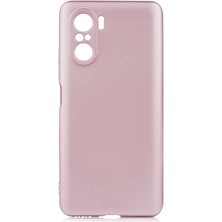 Xiaomi Mi 11i Kılıf Stsr Premier Silikon Kapak-Rose Gold