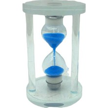 MiraLive Küçük Cam Kum Saati Cam Standlı (K95)