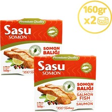 Sasu Zeytinyağlı Somon Balığı 2x160 gr