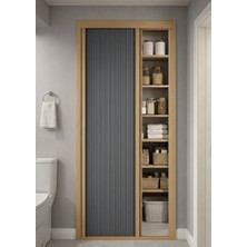 Oneplise Premium Seri Kapı Seperatörü - Estetik Akordiyon Plise Perdesi Ölçü Aralığı ( 0-100 cm x 0-230 cm )