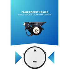 Electroll Fakir Robert Iı RS720 Robot Süpürge Uyumlu Fan Motoru