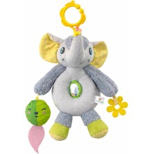 Budizzz Çınçın Sesli Fil Aktivite Oyuncağı | Çıngıraklı Bebek Oyuncağı