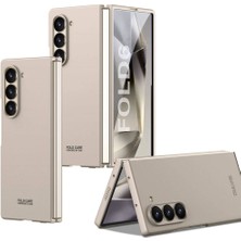 Galaxy Z Fold 6 Kılıf Stsr Sert Kıpta Kapak-Titanyum-Gri