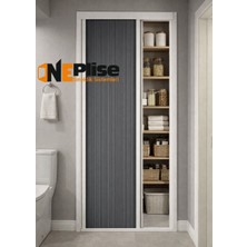 Oneplise Premium Seri Kapı Seperatörü - Estetik Akordiyon Plise Perdesi Ölçü Aralığı ( 0-100 cm x 0-230 cm )