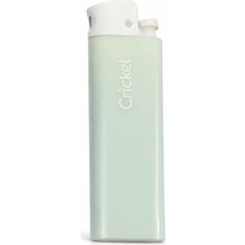 Cricket Cep Boy Taşlı Çakmak – Tekli Mum Alev Su Yeşili Renk