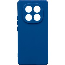 Redmi Note 14 Pro 4g Kılıf Stsr Biye Silikon - Mavi