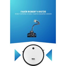 Electroll Fakir Robert Iı RS720 Robot Süpürge Uyumlu Tampon (Bumper) Sensör