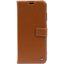 StilStoreTr iPhone 13 Pro Uyumlu Stsr Kar Deluxe Kapaklı Kılıf-Kahverengi