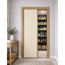 Oneplise Premium Seri Kapı Seperatörü - Estetik Akordiyon Plise Perdesi Ölçü Aralığı ( 0-100 cm x 0-230 cm )