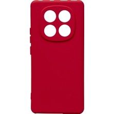 StilStoreTr Redmi Note 14 Pro 4g Kılıf Stsr Biye Silikon - Kırmızı