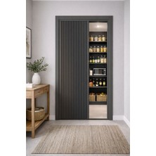 Oneplise Premium Seri Kapı Seperatörü - Estetik Akordiyon Plise Perdesi Ölçü Aralığı ( 0-100 cm x 0-230 cm )