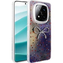 Redmi Note 14 Pro Plus Kılıf Kamera Korumalı Figürlü Stsr Ponti Silikon Kapak - Lila