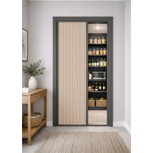 Oneplise Premium Seri Kapı Seperatörü - Estetik Akordiyon Plise Perdesi Ölçü Aralığı ( 0-100 cm x 0-230 cm )