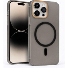 Vissona iPhone 16 Pro Uyumlu Magsafe Wireless Şarj Özellikli Mat Sert Arka Kapak Kılıf