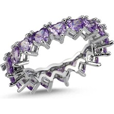 Merano Design Mor Kalpli Tamtur Yüzük