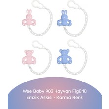 Wee Baby Hayvan Figürlü Emzik Askısı No: 903