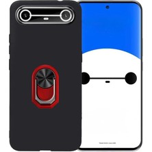 Teleplus Tecno Spark Slim 5g Kılıf Tpu Silikon Yüzüklü Cast Kapak