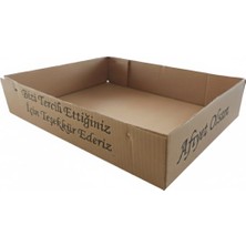 Bekar Ambalaj Pide Kutusu Tava 50 Adet