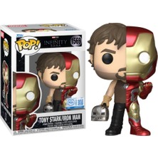 Funko Marvel: The Infinity Saga – Tony Stark / Iron Man Split Pop! #1569 (Special Edition)