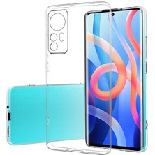 StilStoreTr Xiaomi Mi 12 Kılıf Stsr Süper Silikon Kapak-Renksiz
