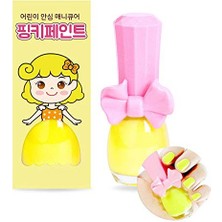 Braventa Collection I'm Pinky Kids Nail Paint Fresh Lemon Çocuklar Için Soyulabilir Oje