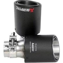 Akrapovic Akrapoviç Egzoz Ucu Karbon Model Kapalı 100MM Adet