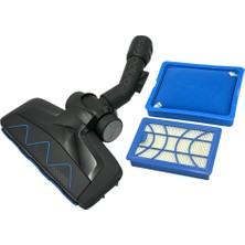 Süppürge Philips Ile Uyumlu Fc 9750 Powerpro Max Tri Active Advance Emici Başlık ve Hepa Filtre Seti