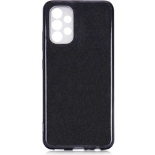 Galaxy A13 4g Kılıf Stsr Shining Silikon-Siyah