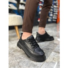 Kuback Ayakkabı KB-702 Kuback Kömür Cilt Günlük Erkek Ayakkabı