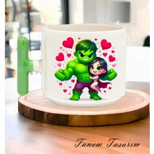 Tanem Bardak Kahve Çay Fincanı Hediye Sevgili Gün 019 - T Kulp Kupa