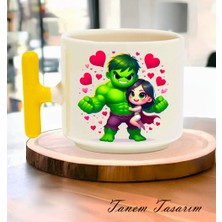 Tanem Bardak Kahve Çay Fincanı Hediye Sevgili Gün 019 - T Kulp Kupa