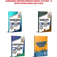 Askeri Sınav Kitapları Jandarma Misyon Koruma Sınavına Hazırlık Kitapları 4’lü Set (2)
