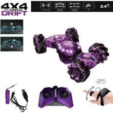 AnDen Toys Uzaktan Kumandalı ve Bilekten Kontrollü Full Fonksiyon Şarjlı Işıklı Drift Araba