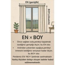 Taç Lüks 1.sınıf Elegance Su Yeşili Petek Kadife Dokulu Tek Kanat Düz Dikim Ada Fon Perde