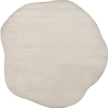 Kalesta Halı Soft Fluid 04 Dark Stone Serbest Formlu Düz Halı Hav Toz Vermez Yumuşak Tuşeli Modern Şık Salon Halısı