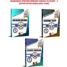 Askeri Sınav Kitapları Jandarma Misyon Koruma Sınavına Hazırlık Kitapları 3’lü Set (1)