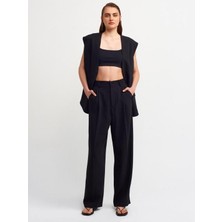 Semra İlhan Yüksek Bel Pantolon Siyah