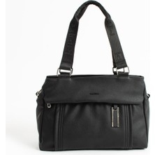 Mega Çanta Mega Polo Kadın Yumuşak Suni Deri El ve Ayarlanabilir Uzun Omuz Askılı Çanta