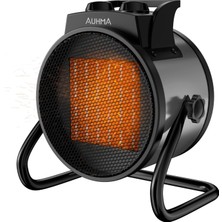 Npo Auhma AT1H Endüstriyel Fanlı Isıtıcı 3kw Ptc Seramik 3 Kademe Termostat Aşırı Isınma Koruması