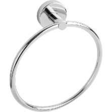 Drom Serenıty Yuvarlak Havluluk Krom 101032